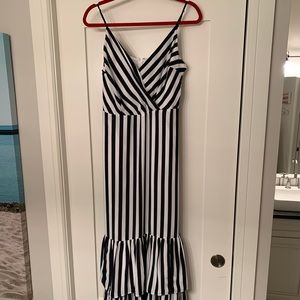 Striped maxi dress!
